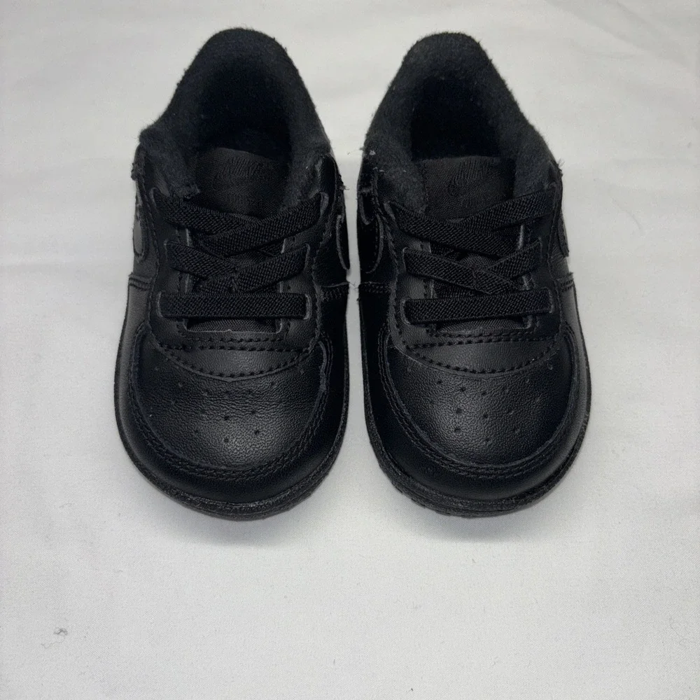 Nike Air‎ Force 1 Crib CB Black CK2201 001 Size 4C
